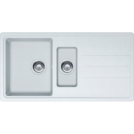 Évier Tectonite OPALE 651 1 cuve et demi avec égouttoir (réversible) - 970x500mm
