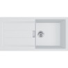 Évier Tectonite S2D 611-100 SIRIUS 2 1 cuve, avec égouttoir (réversible) - 1000x500mm
