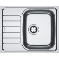 Évier Inox SKL 611-62 SPARK 1 cuve, avec égouttoir (réversible) - 620x500mm