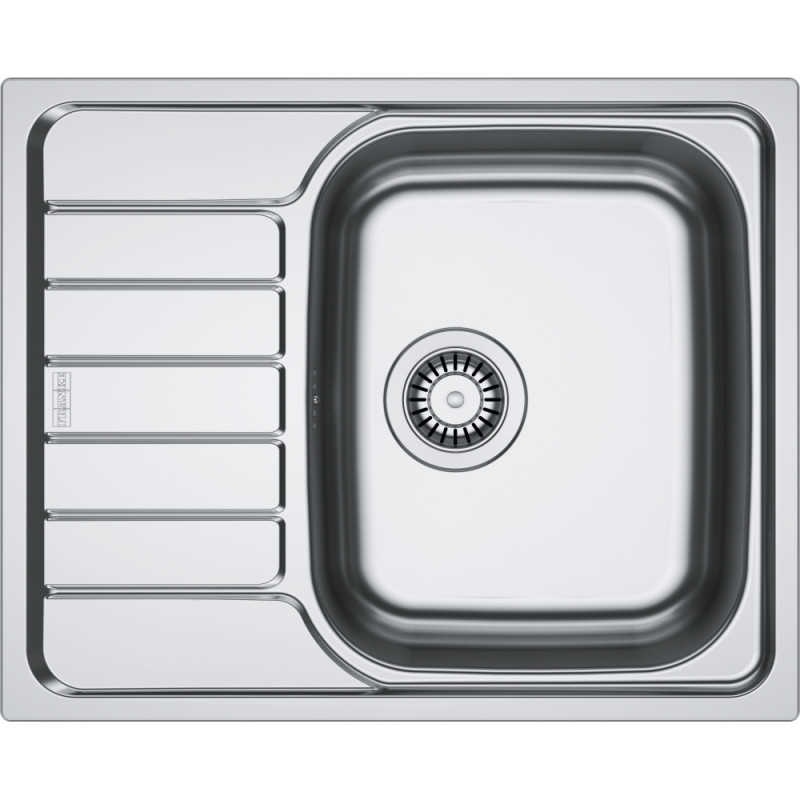 Évier Inox SKL 611-62 SPARK 1 cuve, avec égouttoir (réversible) - 620x500mm