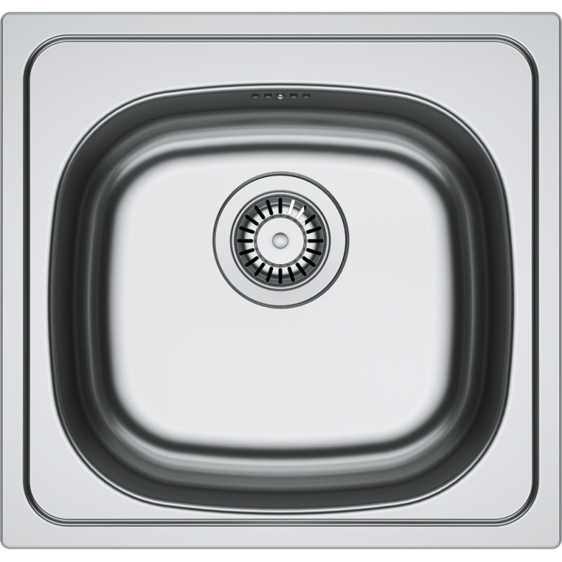 Évier Inox SKN 610-37 SPARK cuve inox, 1 cuve - 455x435mm