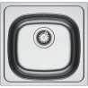 Évier Inox SKN 610-37 SPARK cuve inox, 1 cuve - 455x435mm