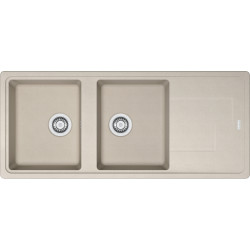 Évier Tectonite TTD 621 TITAN Evier TECTONITE 2 cuves avec égouttoir - 1160x500mm