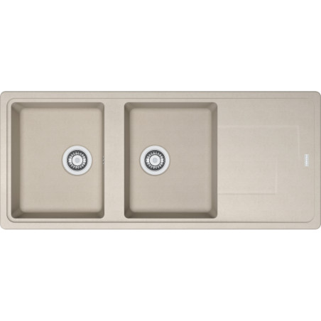 Évier Tectonite TTD 621 TITAN Evier TECTONITE 2 cuves avec égouttoir - 1160x500mm