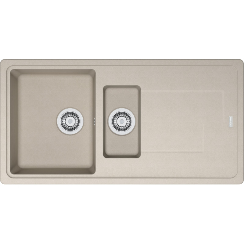 Évier Tectonite TTD 651 TITAN Evier TECTONITE 1 cuve 1/2 avec égouttoir - 970x500mm