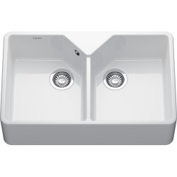 Évier Fraceram BFK 720-36-36 BELFAST cuve fraceram, 2 cuves - 793x489mm