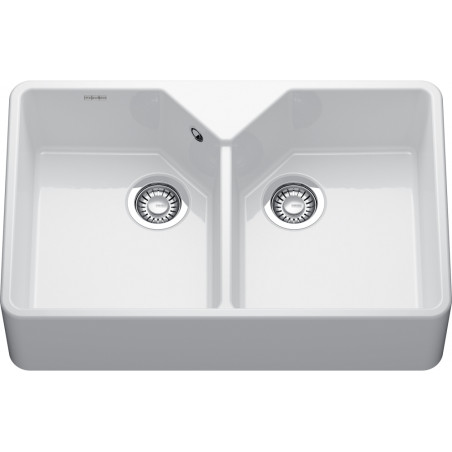 Évier Fraceram BFK 720-36-36 BELFAST cuve fraceram, 2 cuves - 793x489mm