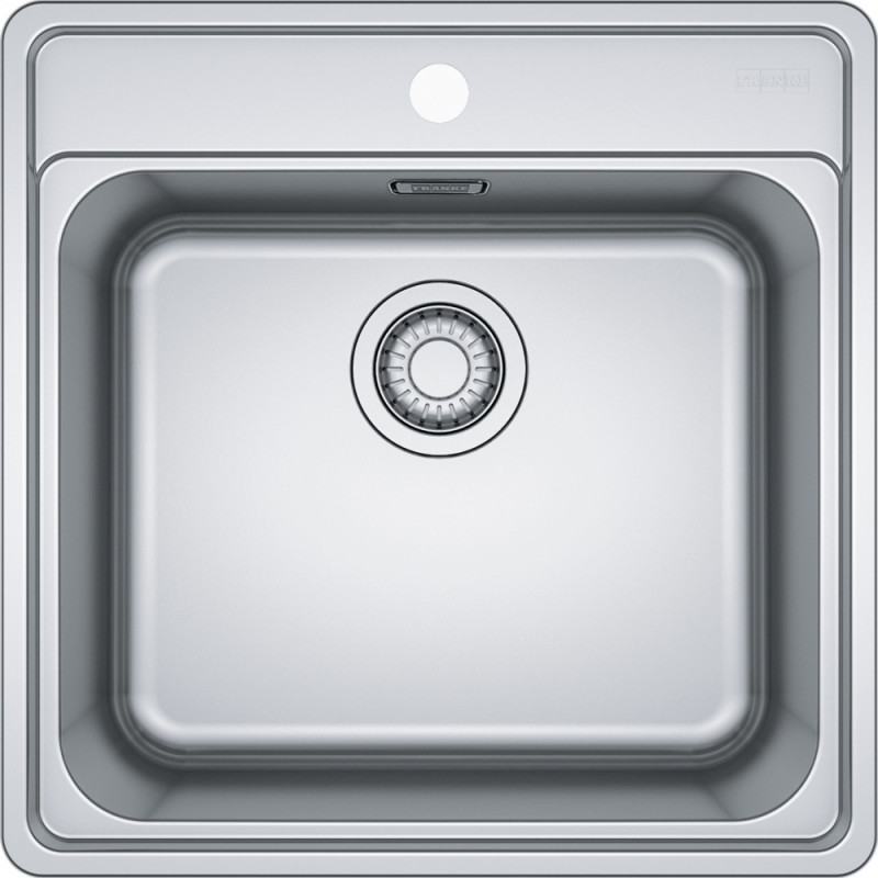 Cuve Inox BCX 610-51 BELL 1 cuve R50, sans égouttoir - 510x510mm