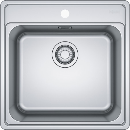 Cuve Inox BCX 610-51 BELL 1 cuve R50, sans égouttoir - 510x510mm