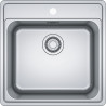 Cuve Inox BCX 610-51 BELL 1 cuve R50, sans égouttoir - 510x510mm