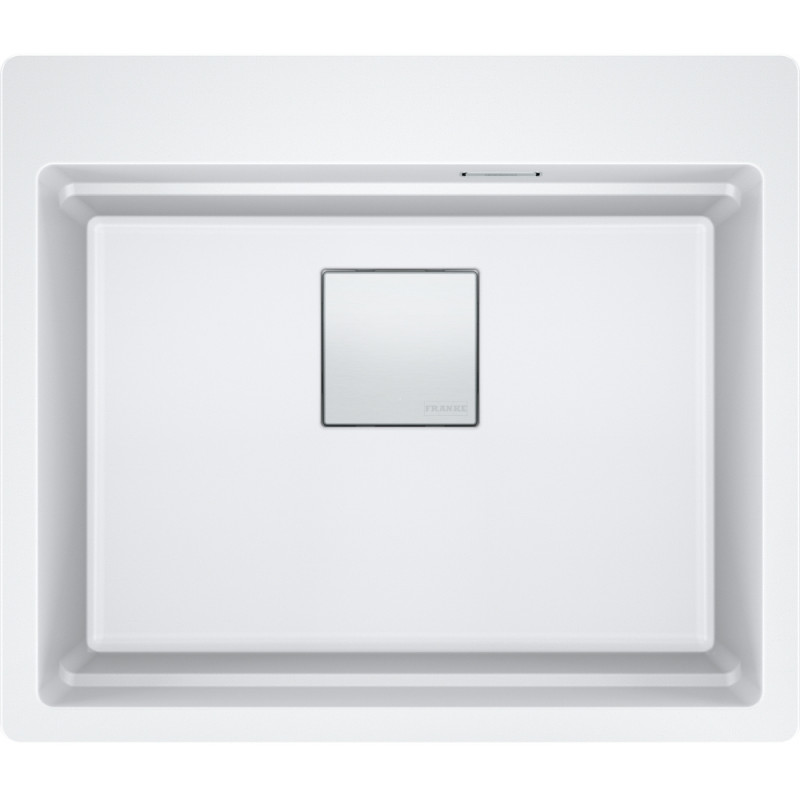 Cuve Fragranit KNG PRO 610-53 KUBUS 2.0 PRO 1 grande cuve, sans égouttoir - 590x510mm - vidage manuel