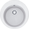 Cuve Fragranit ROG 610-40 ROTONDO 1 cuve ronde, sans égouttoir - 510x 510 mm