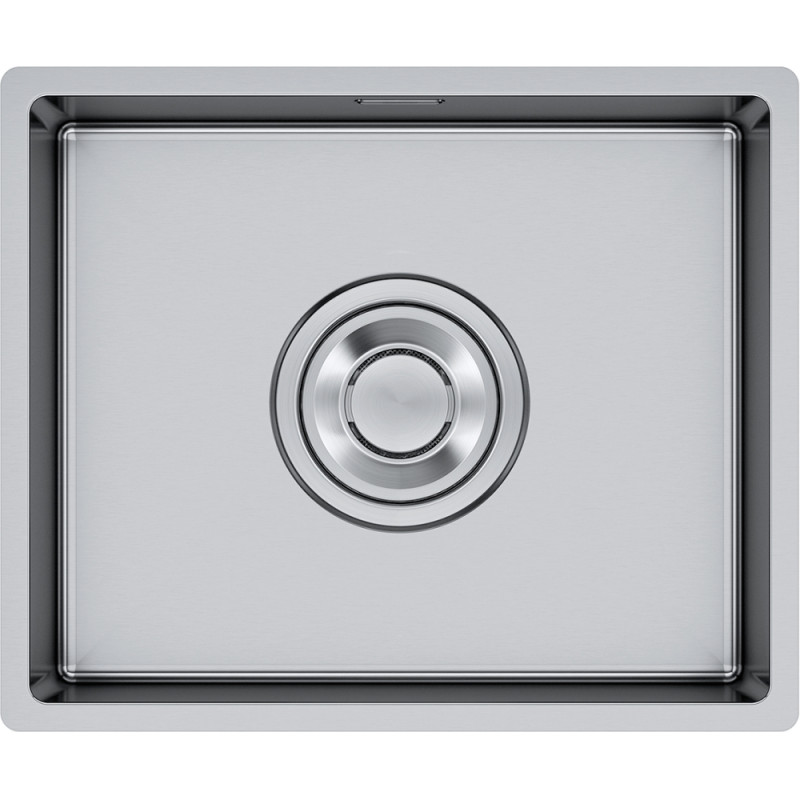 Cuve Inox BDX 110-50 BOX DRAIN SILENT 1 grande cuve, sans égouttoir - 540x450mm