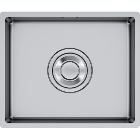 Cuve Inox BDX 110-50 BOX DRAIN SILENT 1 grande cuve, sans égouttoir - 540x450mm