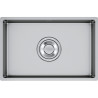 Cuve Inox BDX 110-65 BOX DRAIN SILENT 1 grande cuve, sans égouttoir - 690x450mm