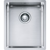 Cuve Inox BXX 110-34 BOX 1 cuve R12, sans égouttoir - 380x450mm - vidage manuel
