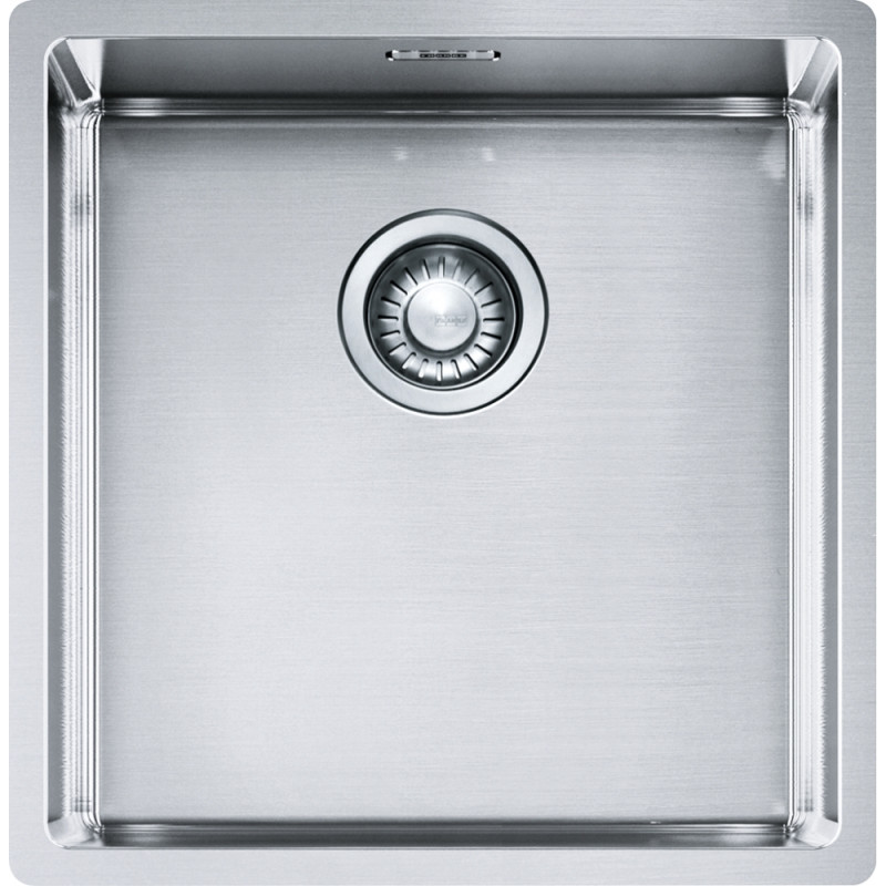 Cuve Inox BXX 110-40 BOX 1 cuve R12, sans égouttoir - 440x450mm - vidage automatique