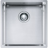 Cuve Inox BXX 110-40 BOX 1 cuve R12, sans égouttoir - 440x450mm - vidage automatique