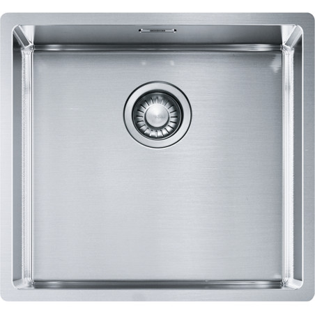 Cuve Inox BXX 110-45 BOX 1 cuve R12, sans égouttoir - 490x450mm - vidage manuel