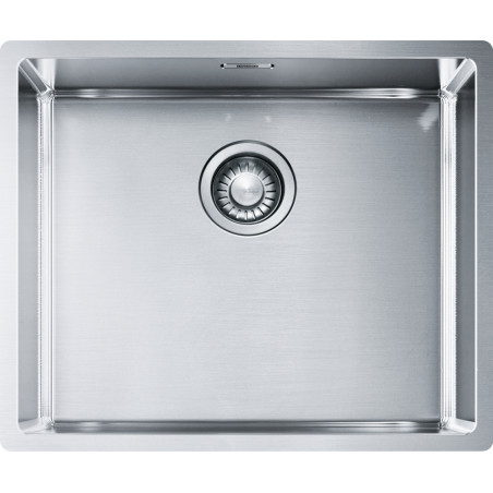 Cuve Inox BXX 110-50 BOX 1 grande cuve R12, sans égouttoir - 540x450mm - vidage automatique