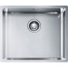 Cuve Inox BXX 110-50 BOX 1 grande cuve R12, sans égouttoir - 540x450mm - vidage automatique