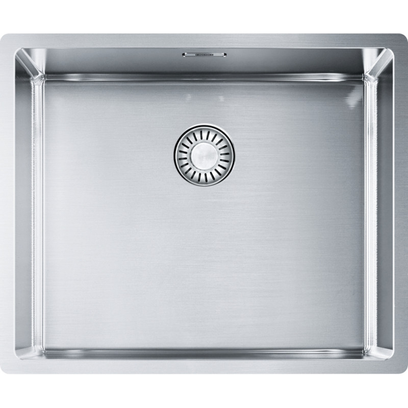 Cuve Inox BXX 110-50 BOX 1 grande cuve R12, sans égouttoir - 540x450mm - vidage manuel