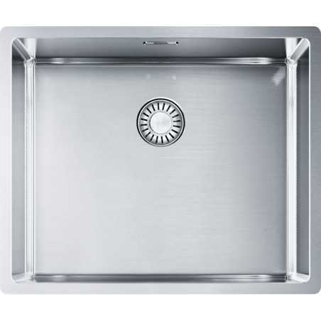 Cuve Inox BXX 110-50 BOX 1 grande cuve R12, sans égouttoir - 540x450mm - vidage manuel