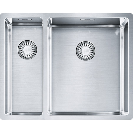 Cuve Inox BXX 160-34-16 BOX 1 cuve 1/2 R12, sans égouttoir - 560x450mm - vidage manuel