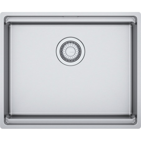 Cuve Inox BXX PRO 110-50 BOX PRO 1 grande cuve, sans égouttoir - 530x440mm - vidage automatique