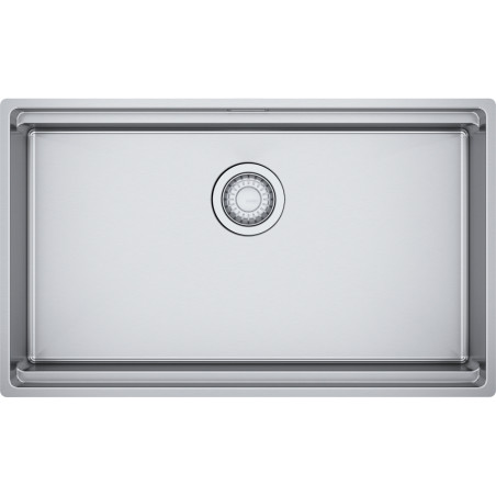 Cuve Inox BXX PRO 110-70 BOX PRO 1 grande cuve, sans égouttoir - 730x440mm - vidage manuel