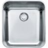 Cuve Inox LAX 110-36 LARGO 1 cuve R50, sans égouttoir - 385x415mm