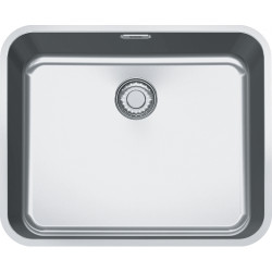 Cuve Inox LAX 110-50 LARGO 1 grande cuve R50, sans égouttoir - 530x440mm