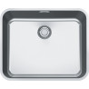 Cuve Inox LAX 110-50 LARGO 1 grande cuve R50, sans égouttoir - 530x440mm