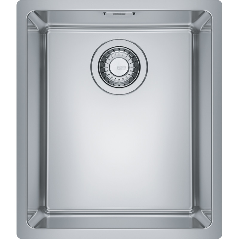 Cuve Inox MRX 110-34 MARIS 1 cuve R16, sans égouttoir - 380x440mm - vidage automatique