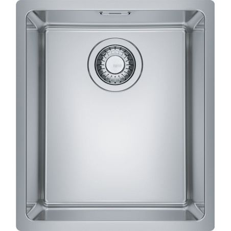 Cuve Inox MRX 110-34 MARIS 1 cuve R16, sans égouttoir - 380x440mm - vidage automatique