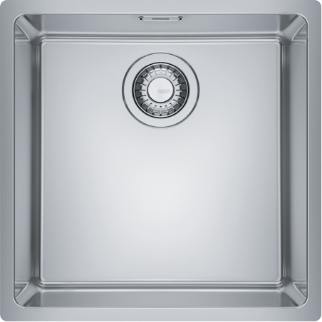 Cuve Inox MRX 110-40 MARIS 1 cuve R16, sans égouttoir - 440x440mm - vidage automatique