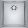 Cuve Inox MRX 110-40 MARIS 1 cuve R16, sans égouttoir - 440x440mm - vidage automatique