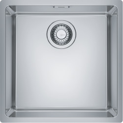 Cuve Inox MRX 110-40 MARIS 1 cuve R16, sans égouttoir - 440x440mm - vidage manuel