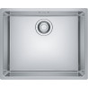 Cuve Inox MRX 110-50 MARIS 1 grande cuve R16, sans égouttoir - 540x440mm - vidage automatique