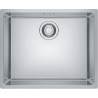 Cuve Inox MRX 110-50 MARIS 1 grande cuve R16, sans égouttoir - 540x440mm - vidage manuel