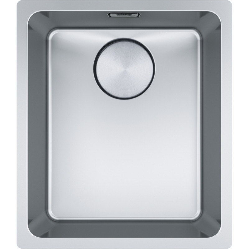 Cuve Inox MYX 110-34 MYTHOS 1 cuve R25/10, sans égouttoir - 380x440mm - vidage automatique