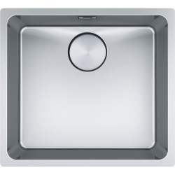Cuve Inox MYX 110-45 MYTHOS 1 cuve R25/10, sans égouttoir - 490x440mm - vidage manuel