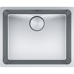 Cuve Inox MYX 110-50 MYTHOS 1 grande cuve R25/10, sans égouttoir - 540x440mm - vidage automatique