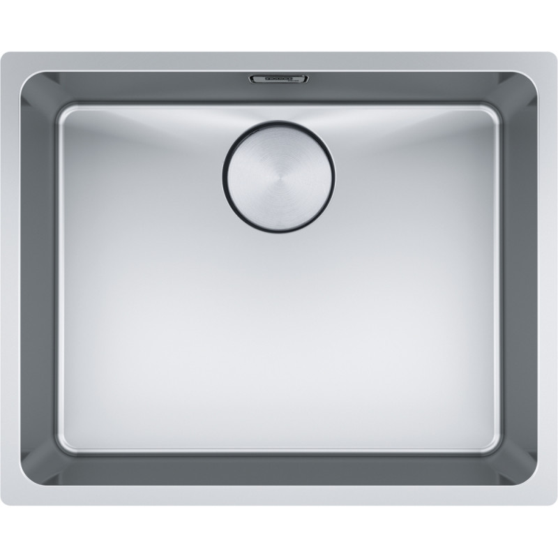 Cuve Inox MYX 110-50 MYTHOS 1 grande cuve R25/10, sans égouttoir - 540x440mm - vidage automatique