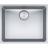 Cuve Inox MYX 110-50 MYTHOS 1 grande cuve R25/10, sans égouttoir - 540x440mm - vidage automatique