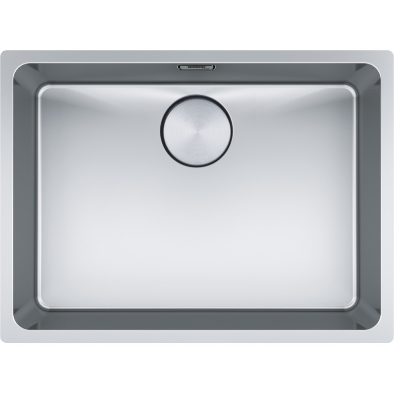Cuve Inox MYX 110-55 MYTHOS 1 grande cuve R25/10, sans égouttoir - 590x440mm - vidage automatique
