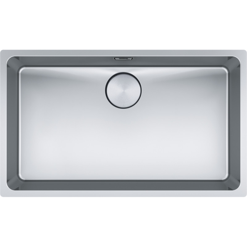 Cuve Inox MYX 110-70 MYTHOS 1 grande cuve R25/10, sans égouttoir - 740x440mm - vidage automatique
