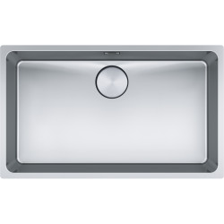 Cuve Inox MYX 110-70 MYTHOS 1 grande cuve R25/10, sans égouttoir - 740x440mm - vidage manuel