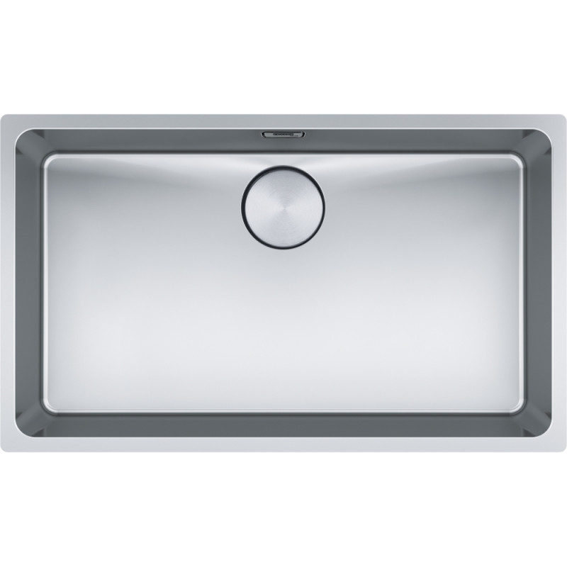 Cuve Inox MYX 110-70 MYTHOS 1 grande cuve R25/10, sans égouttoir - 740x440mm - vidage manuel