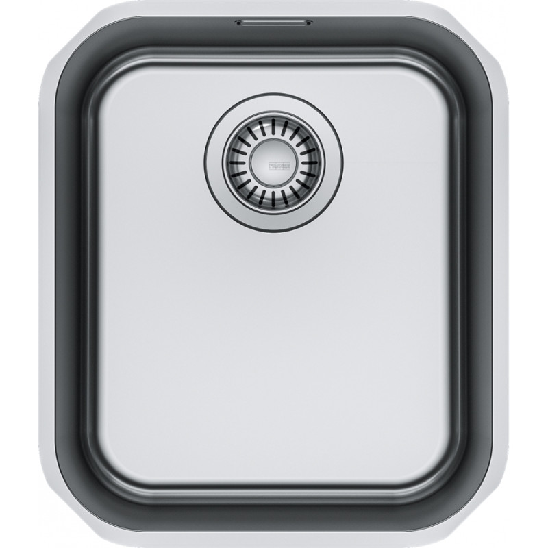 Cuve Inox SRX 110-34 SMART 1 cuve R70, sans égouttoir - 368x428mm - vidage automatique